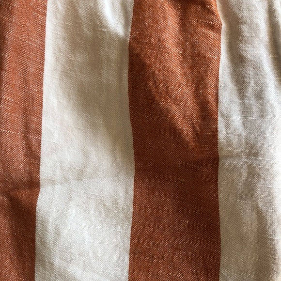 Madewell caramel/white striped culottes - Picture 6 of 11